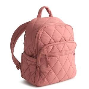 NEW VERA BRADLEY women's bancroft backpack in withered rose
